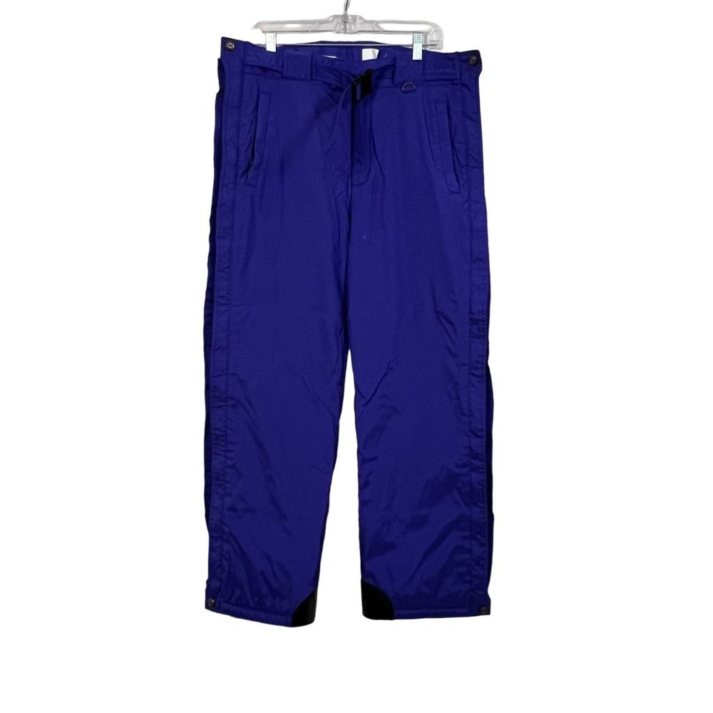 Nordica Storm Ski Snow Pants ~‎ Vintage ~ V3302 ~ Purple ~ Men's Size 34